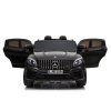 Elektrické autíčko Mercedes GLC 63S Dvousedadlové MP4 Černé lakované