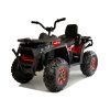 Elektrická čtyřkolka XMX607 LED světla MP3 Červená 4