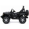 Elektrické autíčko Jeep Rubicon LED světla 4x4 Černé 5