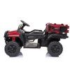 Elektrické autíčko BDM0926 LED světla MP3 červené 4