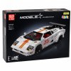 RC sportovní auto 1384 dílků Bílé 6