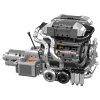 Stavebnice automobilový motor V8 s převodovkou 2024 dílků