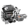 Stavebnice automobilový motor V8 s převodovkou 2024 dílků