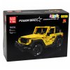 Stavebnice terénní auto Wrangler žluté 746 dílků 6