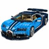 Konstrukční stavebnice sportovní auto Bugatti 1212 dílků Modré