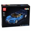 Konstrukční stavebnice sportovní auto Bugatti 1212 dílků Modré