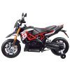 Elektrická motorka APRILIA černo-červené