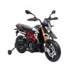 Elektrická motorka APRILIA černo-červené