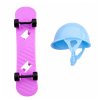Panenka Anlily Skejtérka Fialový skateboard Sada