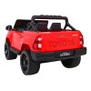 Dětské elektrické autíčko Toyota Hilux červený pickup + Pohon 4x4 + Dálkové ovládání