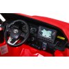 Dětské elektrické autíčko Toyota Hilux červený pickup + Pohon 4x4 + Dálkové ovládání