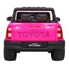 Růžové elektrické autíčko Toyota Hilux Pickup Pohon 4x4 + Dálkové ovládání
