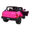 Růžové elektrické autíčko Toyota Hilux Pickup Pohon 4x4 + Dálkové ovládání