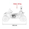 Elektrická buggy FASTER modrá 3