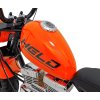 Elektrická motorka Chopper Warrior Oranžová 11