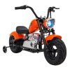 Elektrická motorka Chopper Warrior Oranžová 5