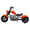 Elektrická motorka Chopper Warrior Oranžová 6