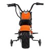 Elektrická motorka Chopper Warrior Oranžová 8