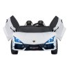 Elektrické autíčko Lamborghini Revuelto XL silné bílé 6