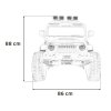 Elektrické autíčko Extreme Sport 4x4 Nastavitelná velikost Červené