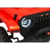 Elektrické autíčko Extreme Sport 4x4 Nastavitelná velikost Červené