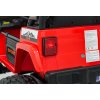 Elektrické autíčko Extreme Sport 4x4 Nastavitelná velikost Červené