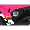 Elektrické autíčko Extreme Sport 4x4 Nastavitelná velikost Růžové 34