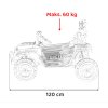 Elektrické terénní vozítko PASSION 4x4 růžové