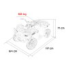 Elektrická čtyřkolka WOLF 4x4 ATV Žlutá