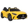 Elektrické autíčko Mercedes Benz GT63 AMG žluté