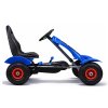 Gokart Sportovní šlapací F618 Nosnost 50 kg Modré 2