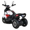 Elektrická motorka Fast Tourist Bílá + Audio + Světla
