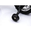Elektrický motocykl Dětský Cross Červený + Pomocná kolečka + Zvuky LED 11