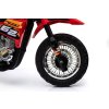 Elektrický motocykl Dětský Cross Červený + Pomocná kolečka + Zvuky LED 13