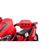 Elektrický motocykl Dětský Cross Červený + Pomocná kolečka + Zvuky LED 14
