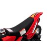 Elektrický motocykl Dětský Cross Červený + Pomocná kolečka + Zvuky LED 15