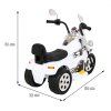 Elektrická motorka Hot Chopper Bílá 2