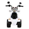 Elektrická motorka Hot Chopper Bílá 6