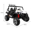 Elektrická bugina Grand Buggy Strong Lift 4x4 dálkové ovládání Bílá 2