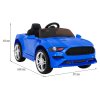 Elektrické autíčko GT Sport akumulátorové + Dálkové ovládání Modré 2