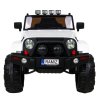 Elektrické autíčko All Terrain terénní jeep bílé s dálkovým ovládáním se světly a zvuky