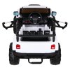 Elektrické autíčko All Terrain terénní jeep bílé s dálkovým ovládáním se světly a zvuky