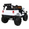 Elektrické autíčko All Terrain terénní jeep bílé s dálkovým ovládáním se světly a zvuky
