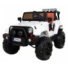Elektrické autíčko All Terrain terénní jeep bílé s dálkovým ovládáním se světly a zvuky