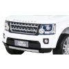 Elektrické autíčko Land Rover Discovery pro děti + Dálkové ovládání Bílé SUV