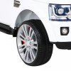 Elektrické autíčko Land Rover Discovery pro děti + Dálkové ovládání Bílé SUV
