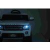 Elektrické autíčko Land Rover Discovery pro děti + Dálkové ovládání Bílé SUV
