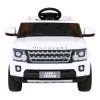 Elektrické autíčko Land Rover Discovery pro děti + Dálkové ovládání Bílé SUV 3