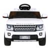 Elektrické autíčko Land Rover Discovery pro děti + Dálkové ovládání Bílé SUV