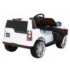 Elektrické autíčko Land Rover Discovery pro děti + Dálkové ovládání Bílé SUV 8